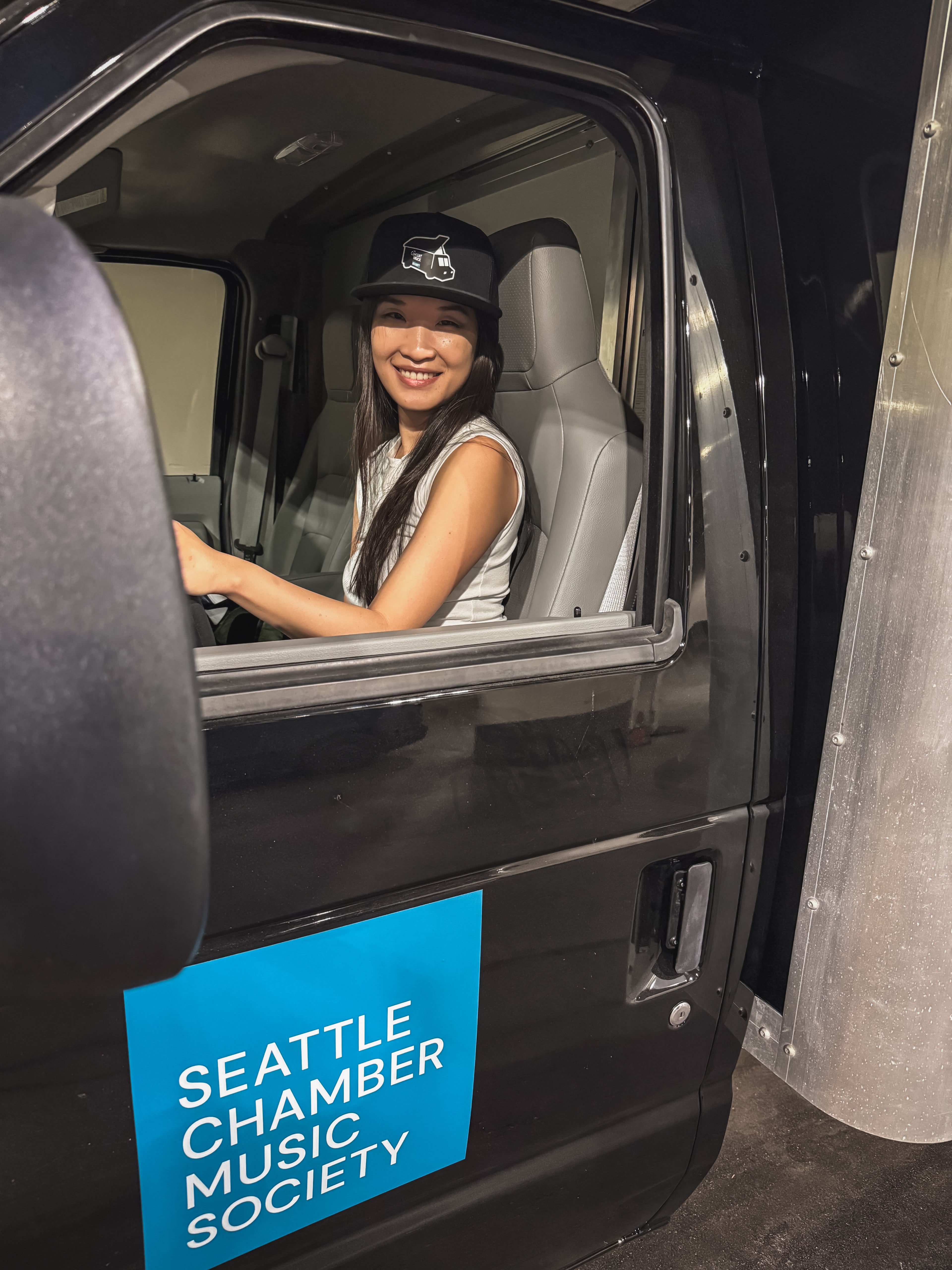 Trucker Hat - The Concert Truck, Black